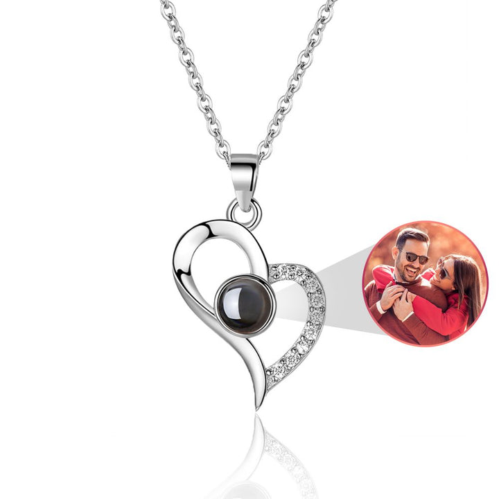 Easycosy Personalized Timeless Love Projection Necklace